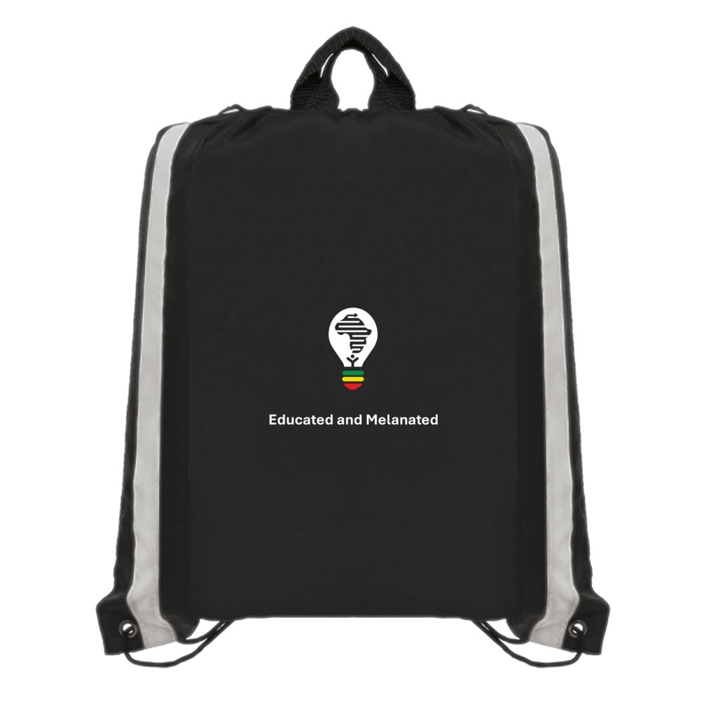 Draw String Bag - Educated and Melanated