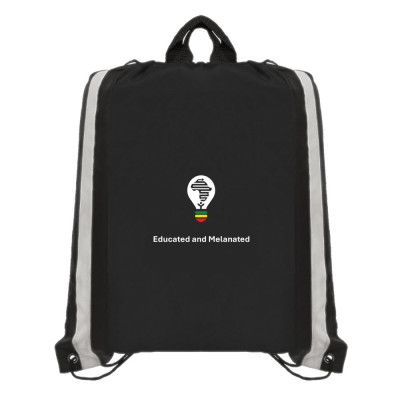 Draw String Bag - Educated and Melanated